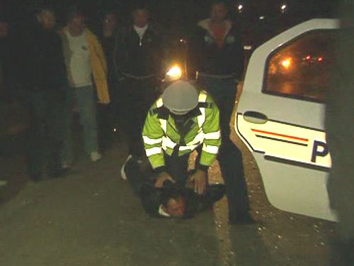 Scandal accident Lapusel (c) eMM.ro 